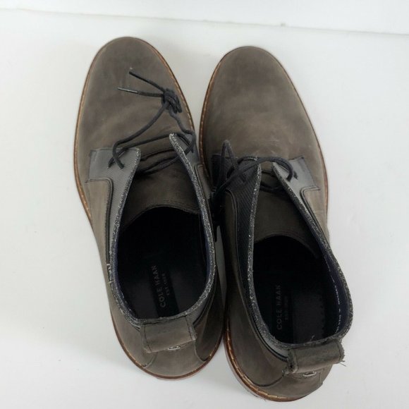 Cole Haan Cambridge Men’s 8 Black Water Resistant Chukka Boots C20150 - VGUC main image 5